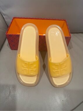 NEW Tory Burch BUBBLE JELLY slides